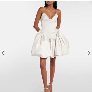 DANIELLE FRANKEL Bridal Estelle satin twill minidress